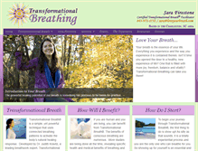 Tablet Screenshot of loveyourbreath.com